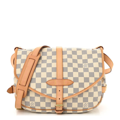 Louis Vuitton Damier Azur Saumur MM 1 of 10