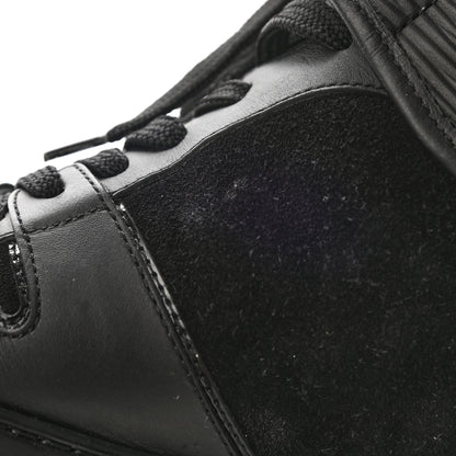 Louis Vuitton Epi Suede Postmark Wedge Sneakers 37 Black 12 of 12