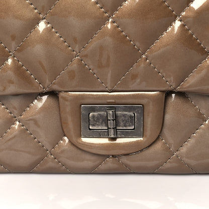 Chanel Patent Quilted 2.55 Reissue 227 Flap Taupe 8 of 15