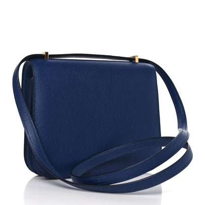 Hermes Epsom Constance 18 Bleu Saphir 3 of 11