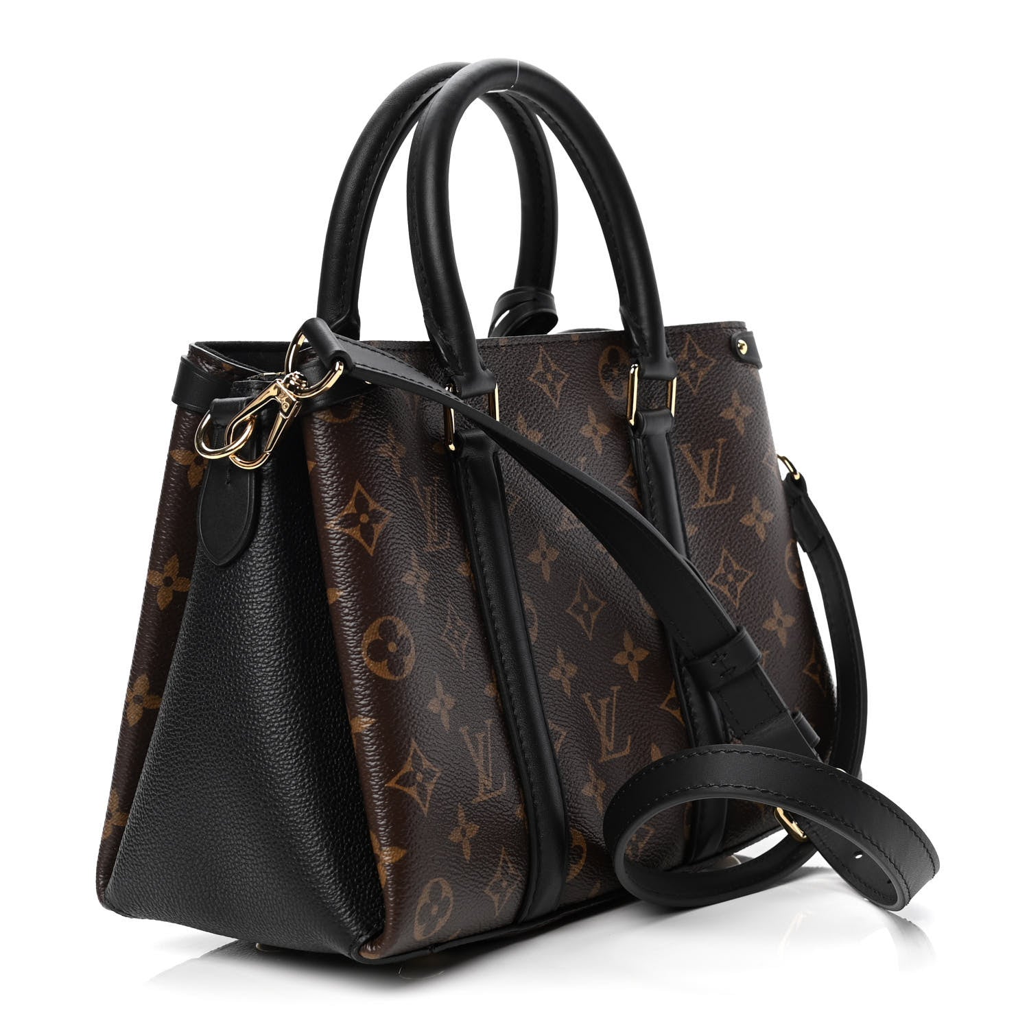 Louis Vuitton Monogram Soufflot BB Black 2 of 4
