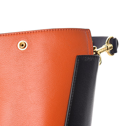 Mulberry Smooth Calfskin Camden Bright Orange Black 8 of 11