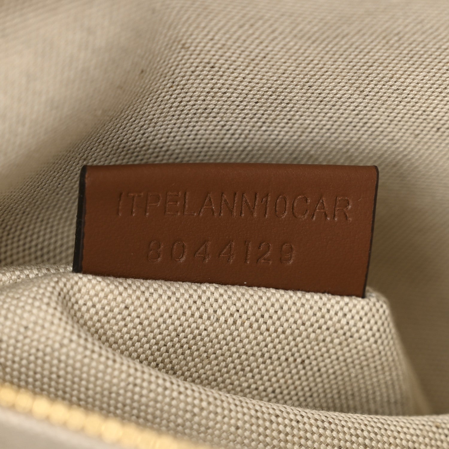 Burberry Canvas Smooth Calfskin Medium Two Tone Freya Tote Natural Tan 6 of 10