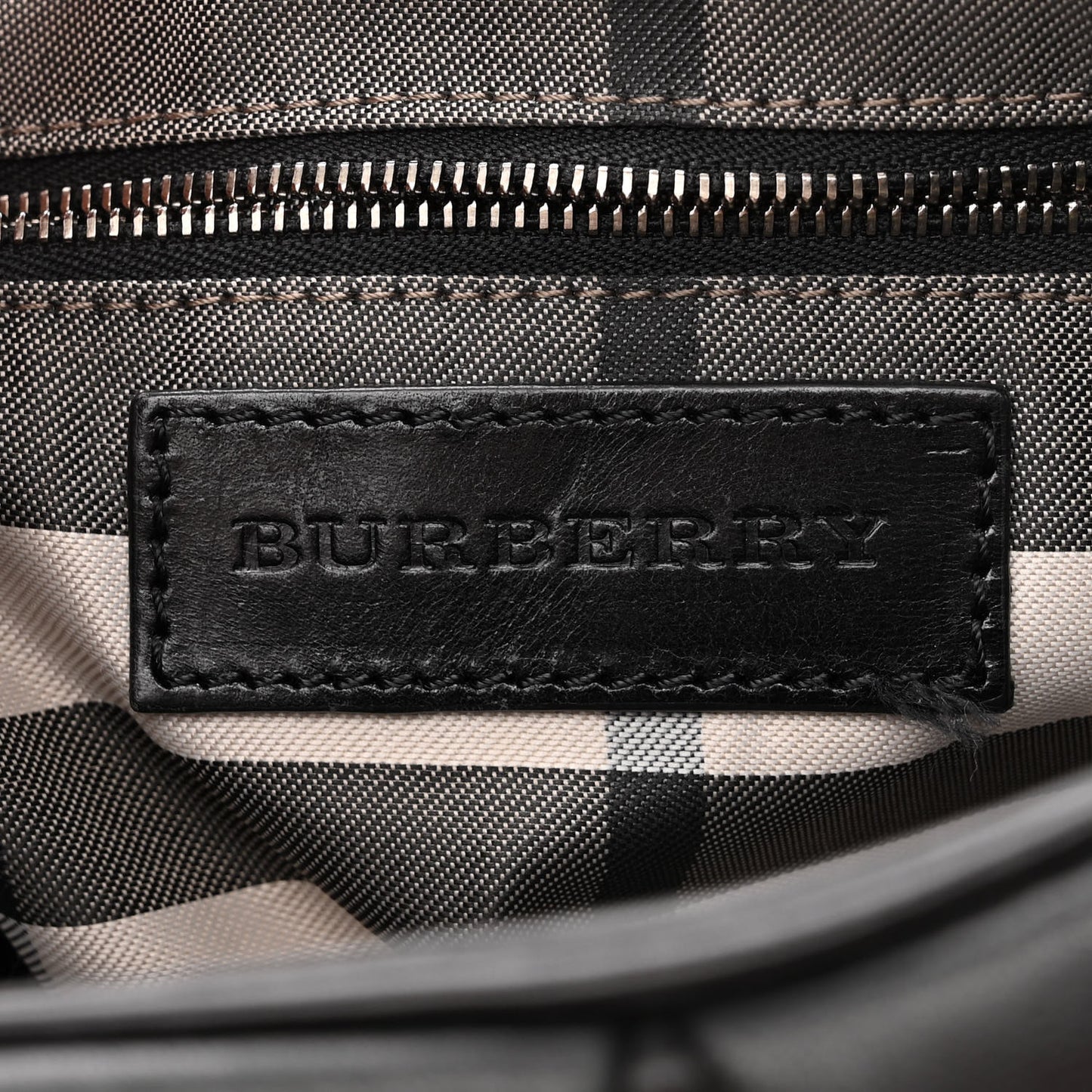 Prorsum Calfskin Studded Knight Satchel Black