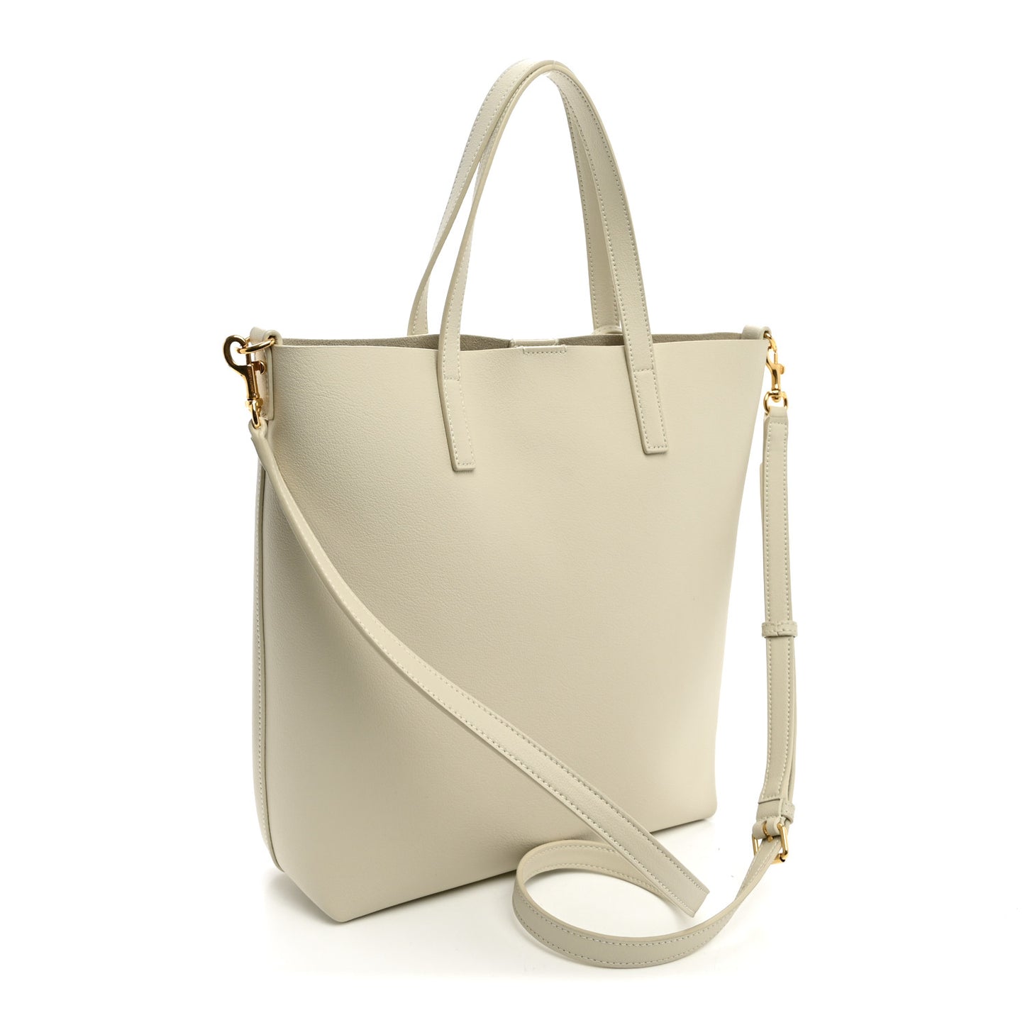 Calfskin Toy Shopping Tote Crema Soft