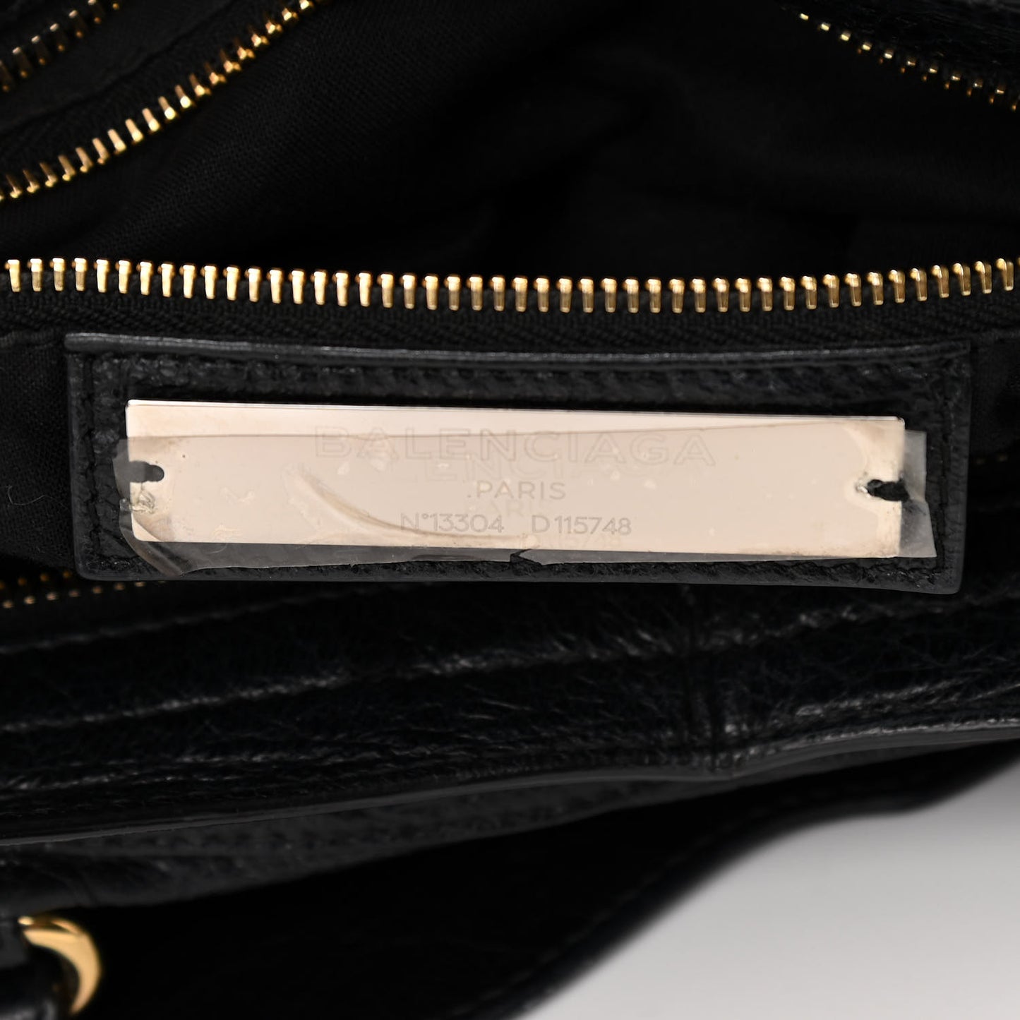 Agneau Classic Gold Hardware City Black