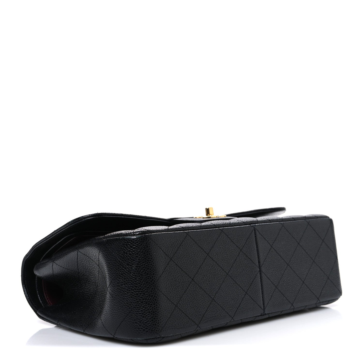 Chanel Caviar Quilted Jumbo Double Flap Black 4 of 12
