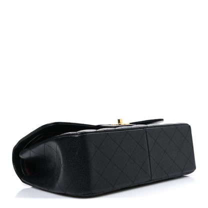 Chanel Caviar Quilted Jumbo Double Flap Black 4 of 12