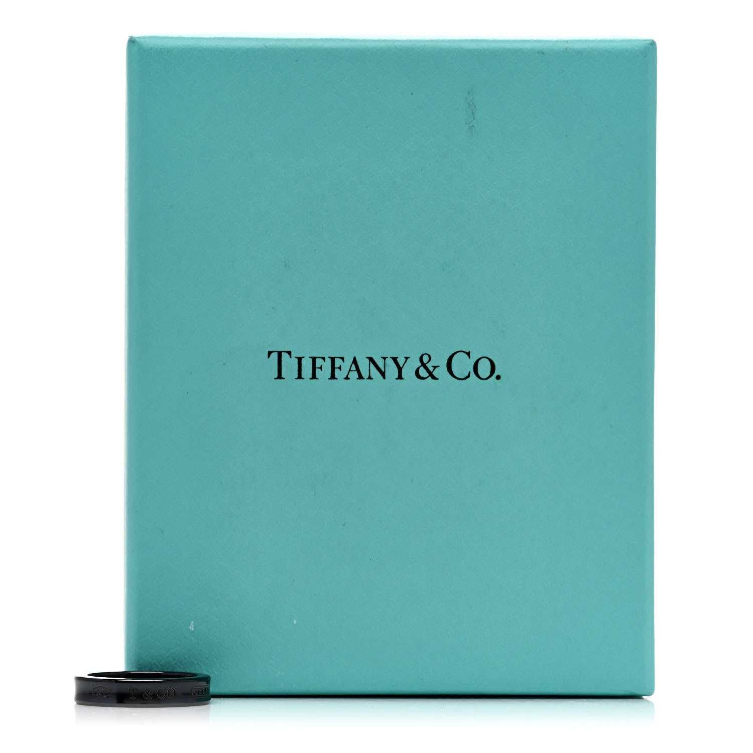 Tiffany Titanium 4mm Narrow 1837 Ring 49 4.75 5 of 5
