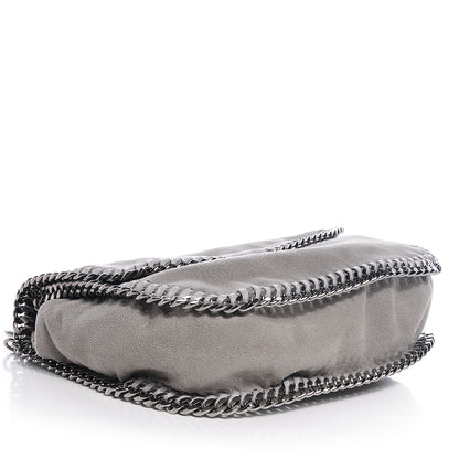 Stella McCartney Faux Leather Shaggy Deer Falabella Shoulder Bag Grey 4 of 6