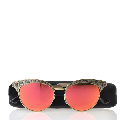 Gucci Cat Eye Sunglasses GG0223S Silver 8 of 8