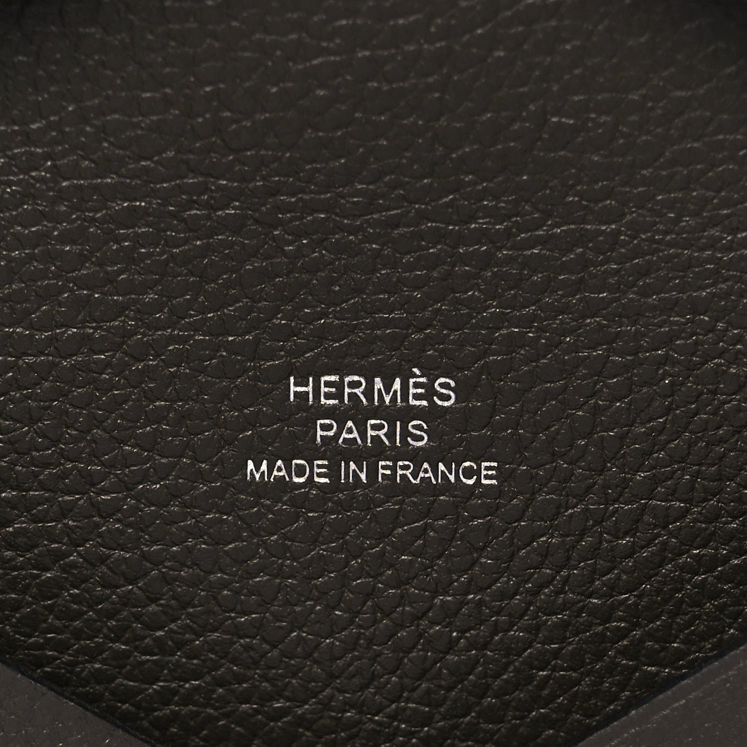 Hermes Evercolor Calvi Card Case Graphite 7 of 11