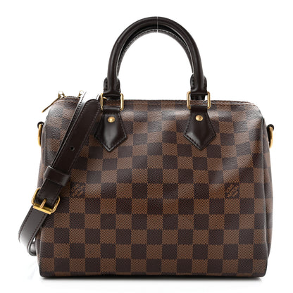 Louis Vuitton Damier Ebene Speedy Bandouliere 25 1 of 13