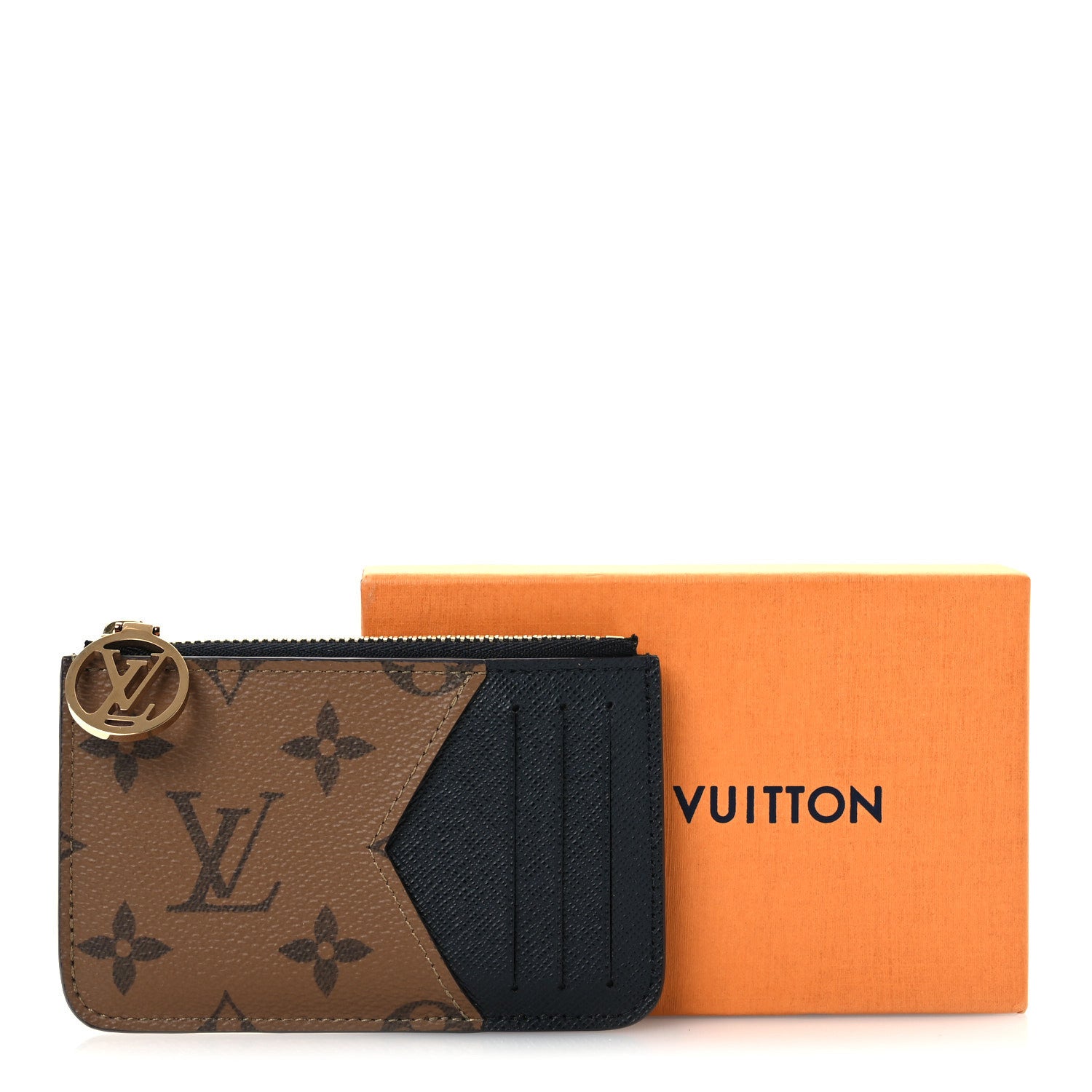 Louis Vuitton Reverse Monogram Zipped Romy Card Holder 7 of 7