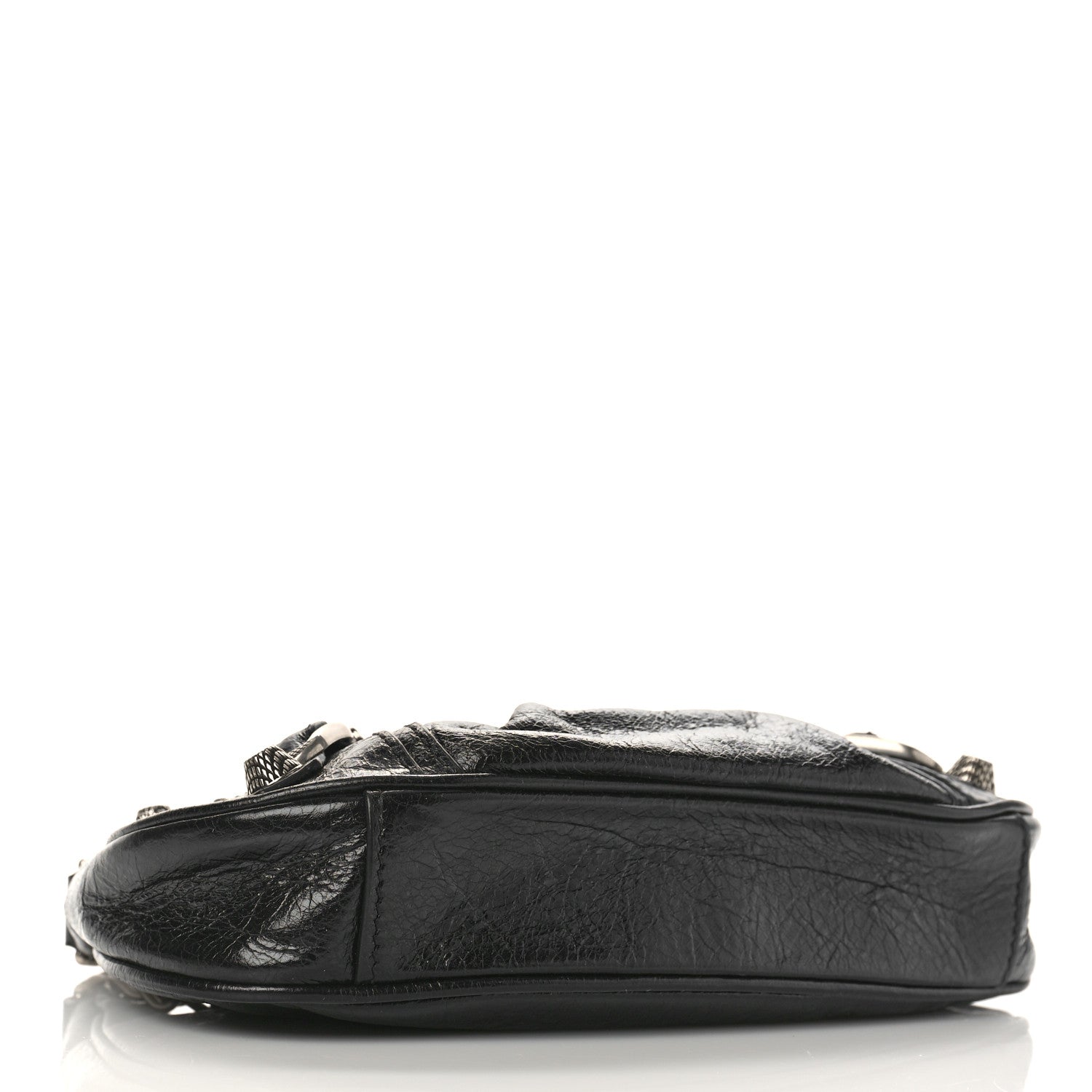 Balenciaga Agneau Arena Le Cagole Mini Purse With Chain Black 4 of 8