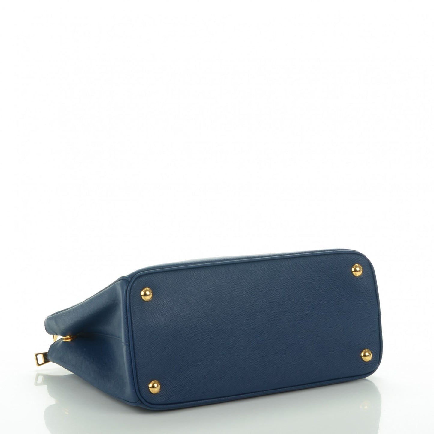 Saffiano Small Galleria Double Zip Tote Bluette