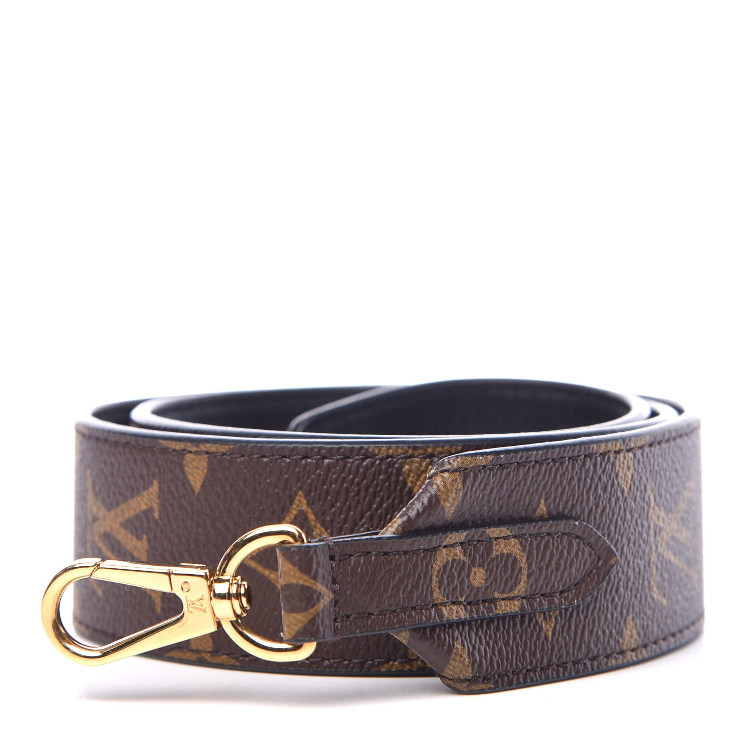 Louis Vuitton Monogram Bandouliere Shoulder Strap Black 1 of 4