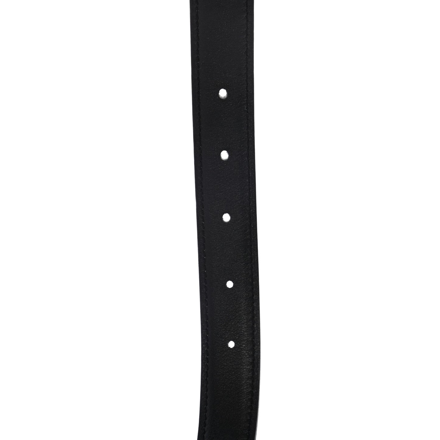 Swift Epsom 24mm Belt Strap 80 Black Etoupe