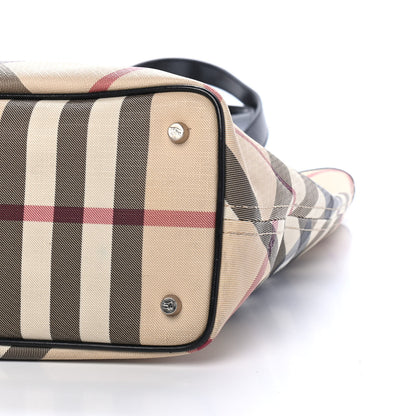 Burberry Supernova Check Tote Black 9 of 9