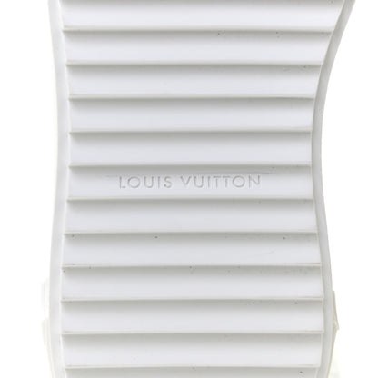 Louis Vuitton Calfskin Time Out Sneakers 37.5 Black 8 of 10