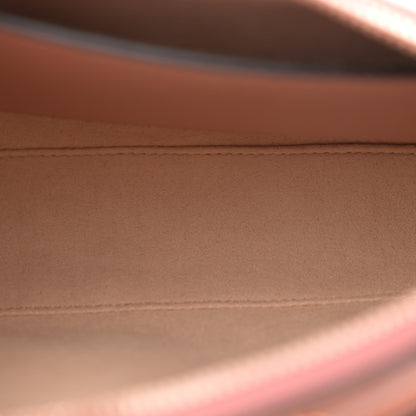Gucci Monogram Textured Dollar Calfskin Small Ophidia Hobo Cloche Rose Pink 5 of 12