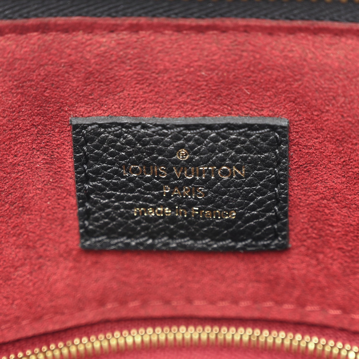 Louis Vuitton Empreinte Monogram Giant Speedy Bandouliere 25 Black Beige 6 of 9