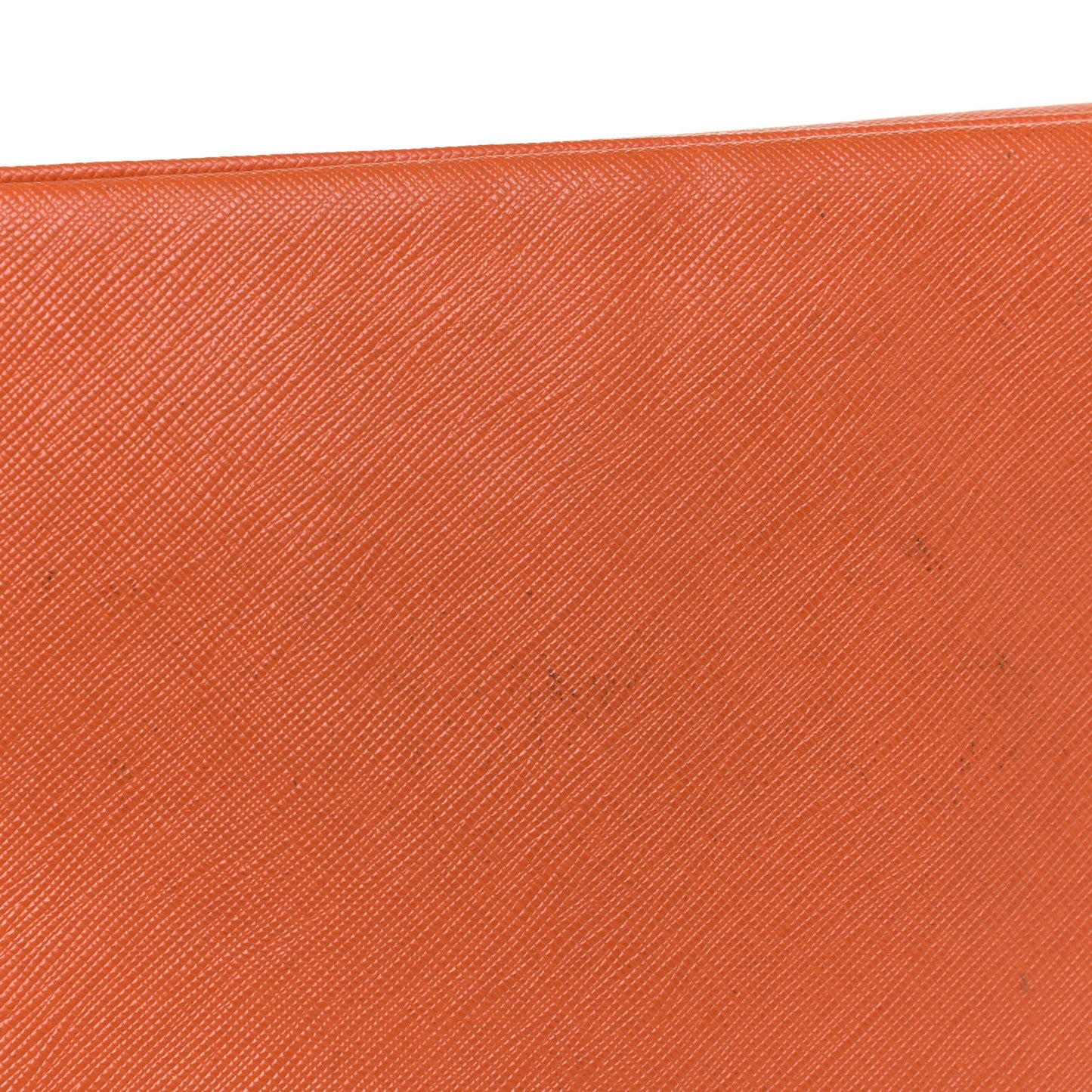 Saffiano Cuir Medium Double Bag Papaya