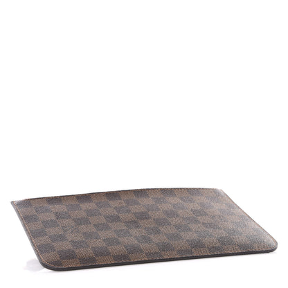 Louis Vuitton Damier Ebene Neverfull MM GM Pochette Rose Ballerine 3 of 8