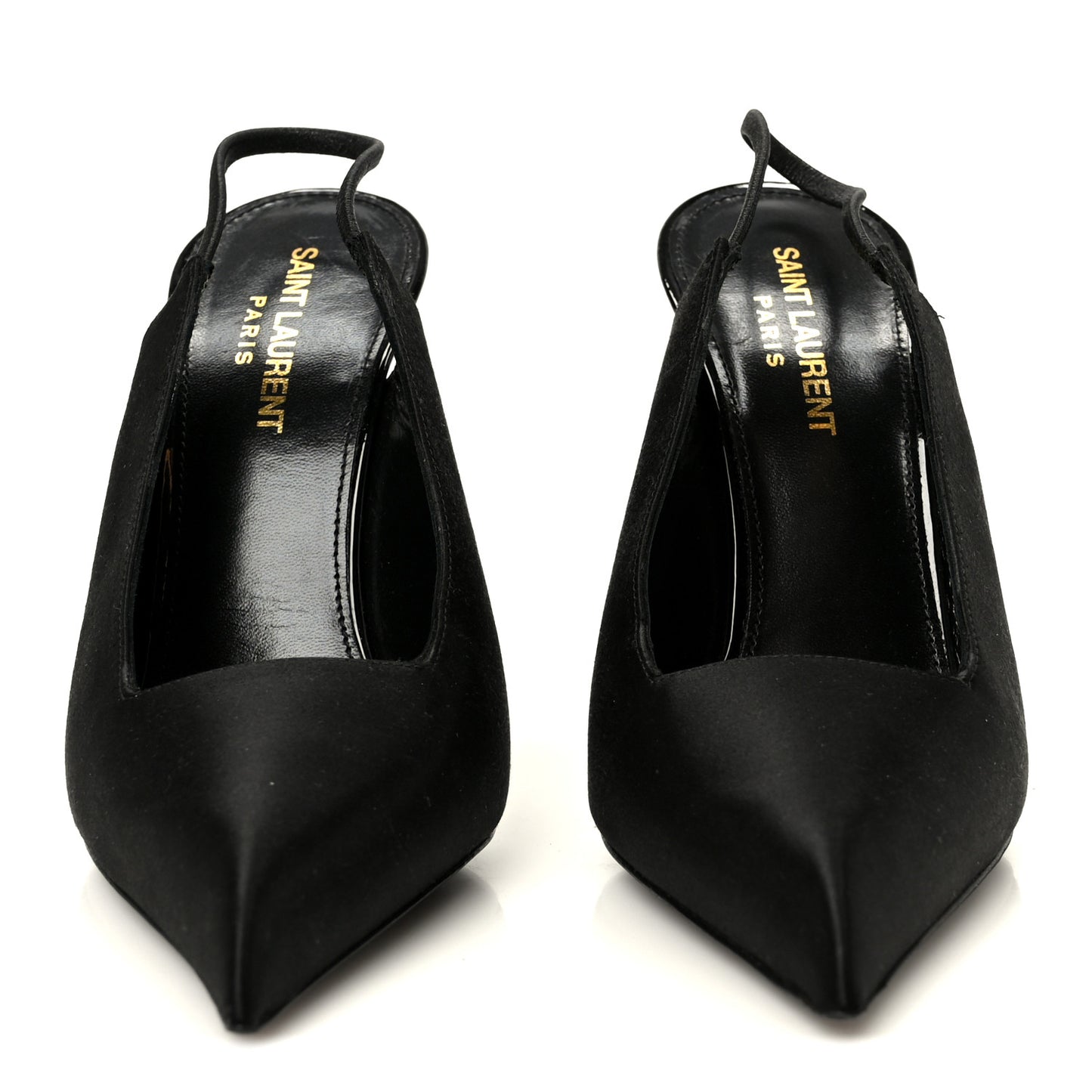 Raso Regale Raven 110 Slingback Pumps 37 Black