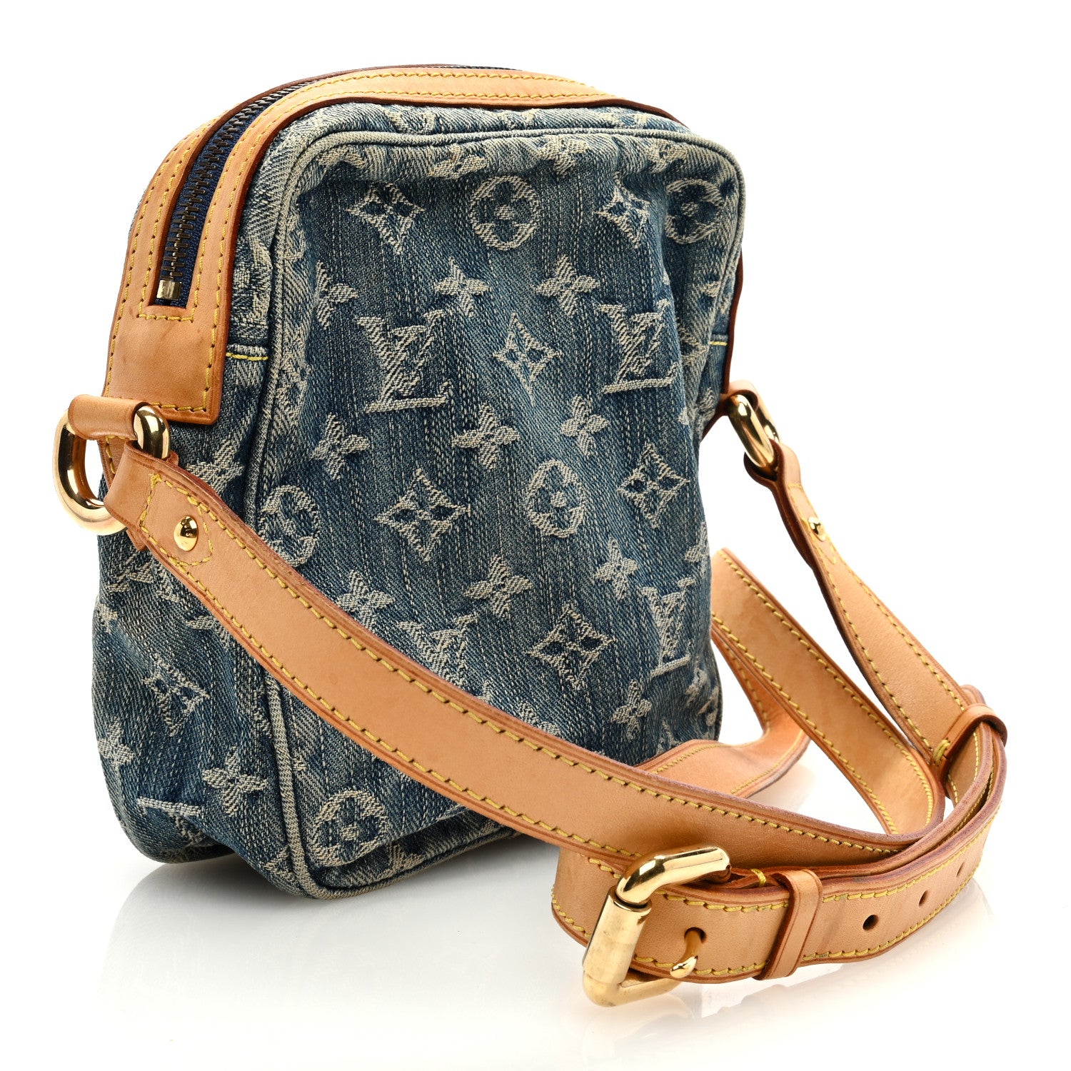 Louis Vuitton Monogram Denim Danube Blue 3 of 12