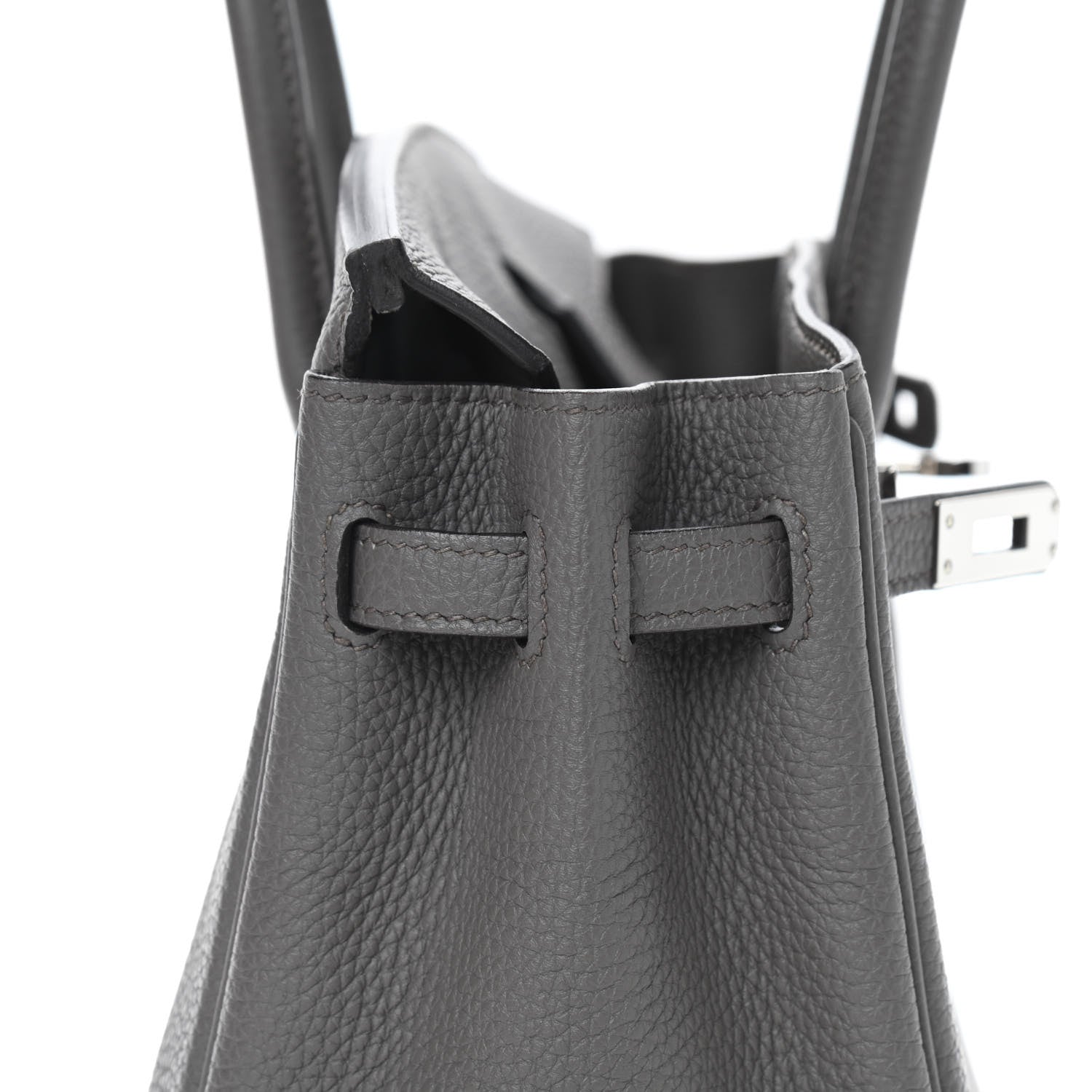 Hermes Togo Birkin 25 Etain 12 of 33