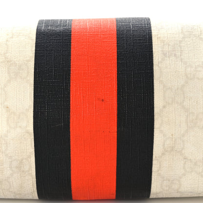 Gucci GG Plus Monogram Web Stripe Small Joy Boston Orange 14 of 22