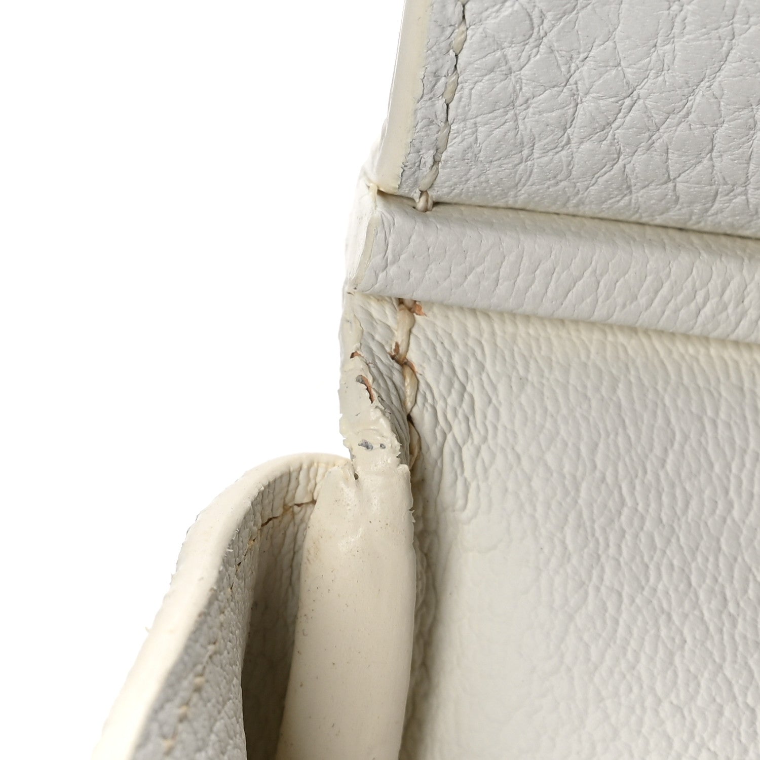 Hermes Taurillon Clemence BIRKIN 35 White 13 of 13