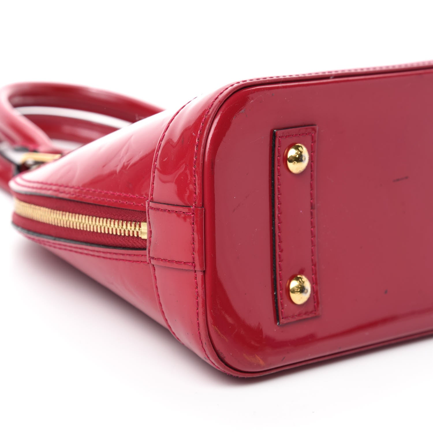 Louis Vuitton Vernis Alma BB Rose Indien 7 of 16