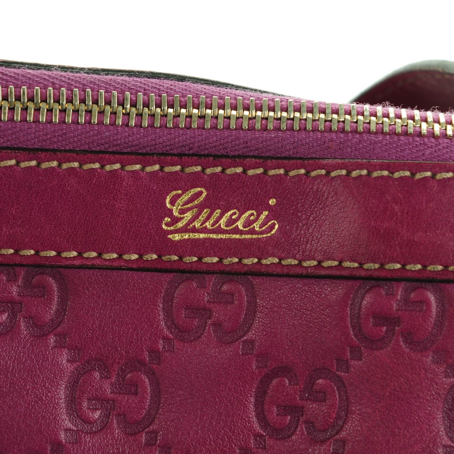 Guccissima Medium Abbey Tote Purple