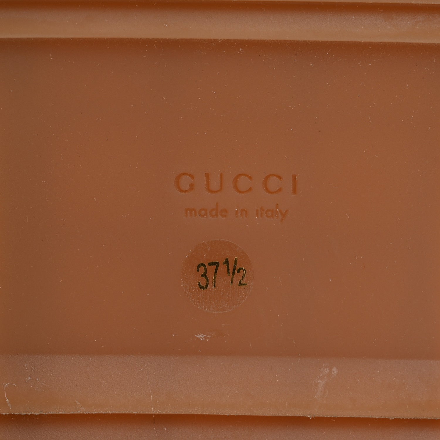Gucci Monogram Jumbo GG Angelina Platform 55mm Slide Sandals 37.5 Beige Perfect Pink 8 of 10