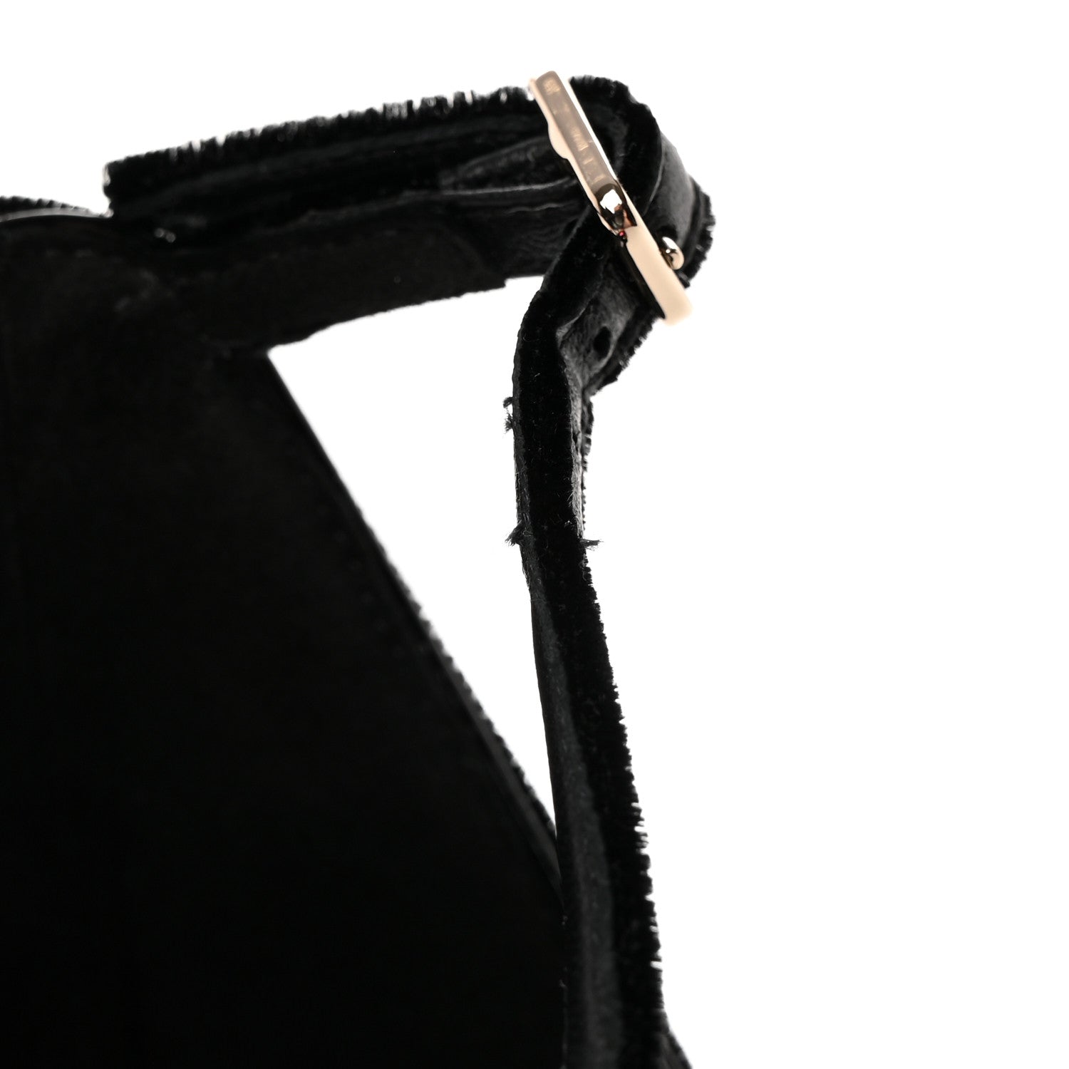 Jimmy Choo Sequin Velvet Azara 100 Pumps 37 Black 10 of 13