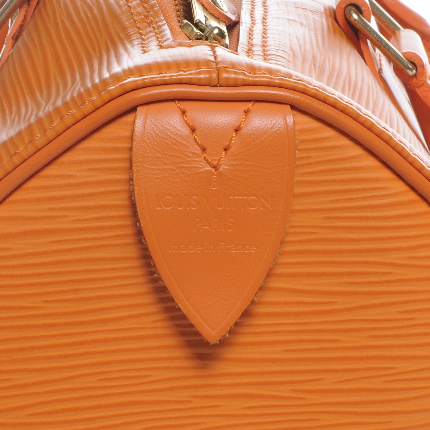 Louis Vuitton Epi Speedy 25 Mandarin 7 of 7