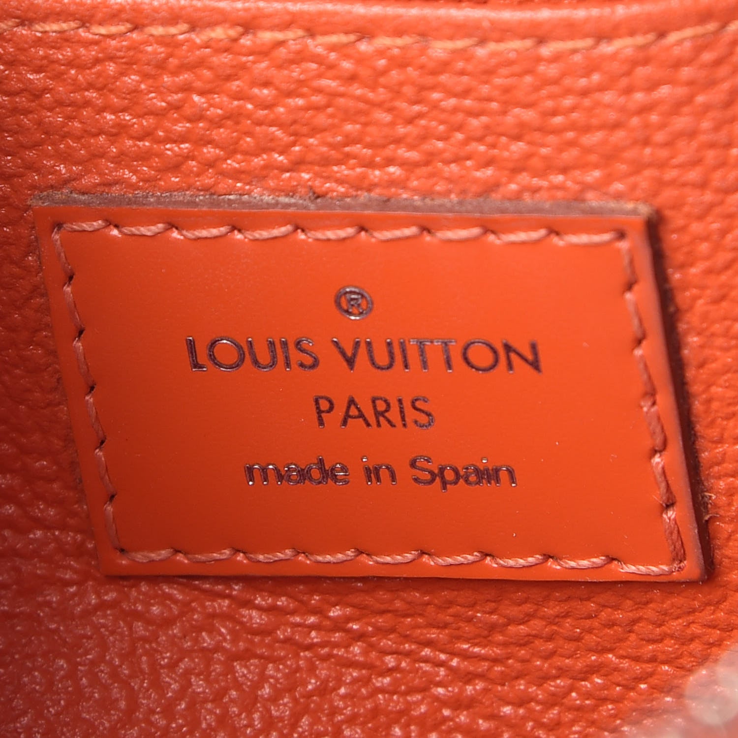 Louis Vuitton Epi Cosmetic Pouch Piment 6 of 8