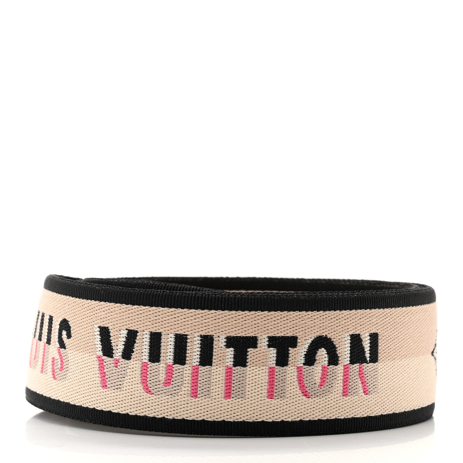 Louis Vuitton Jacquard Speedy Bandouliere 20 Shoulder Strap Black 2 of 3