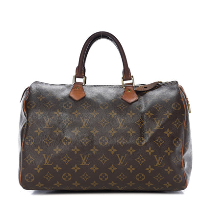 Louis Vuitton Monogram Speedy 35 1 of 13