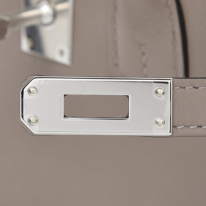Hermes Swift Birkin 25 Gris Asphalte 9 of 33