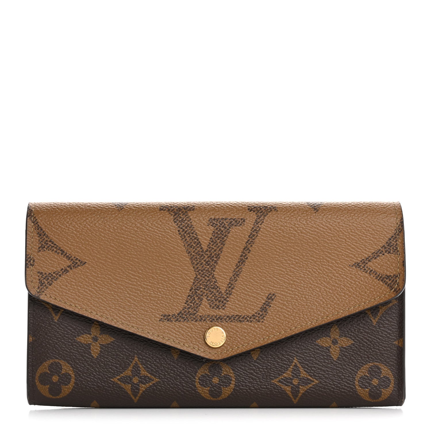 Louis Vuitton Reverse Monogram Giant Sarah Wallet 1 of 13