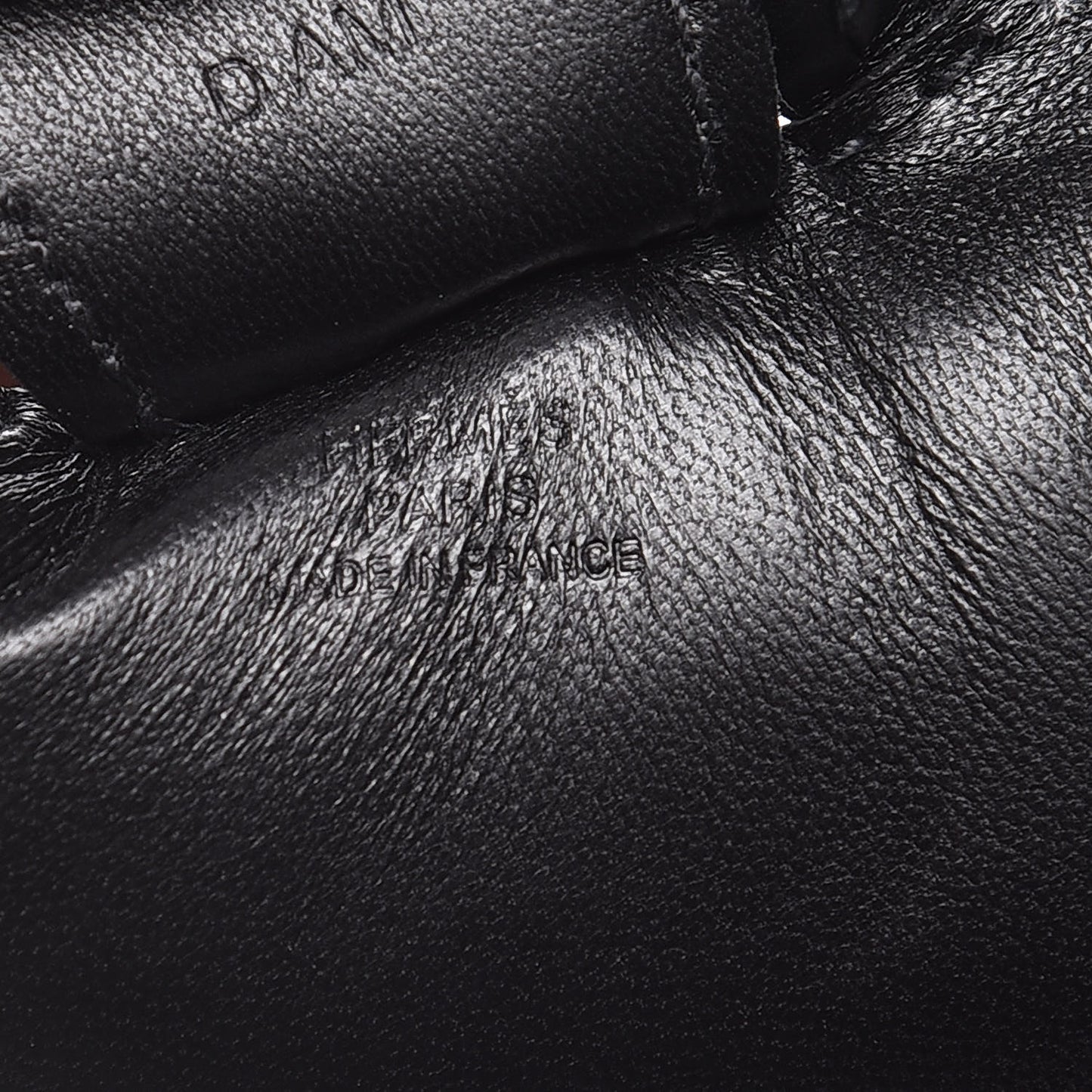 Milo Lambskin Grigri Rodeo Horse Bag Charm MM So Black