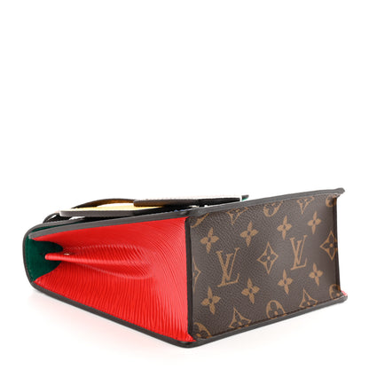 Louis Vuitton Vernis Epi Monogram Spring Street Blue 4 of 9