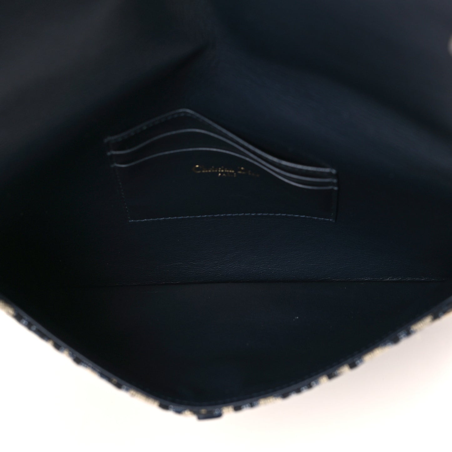Oblique Saddle Pouch Blue
