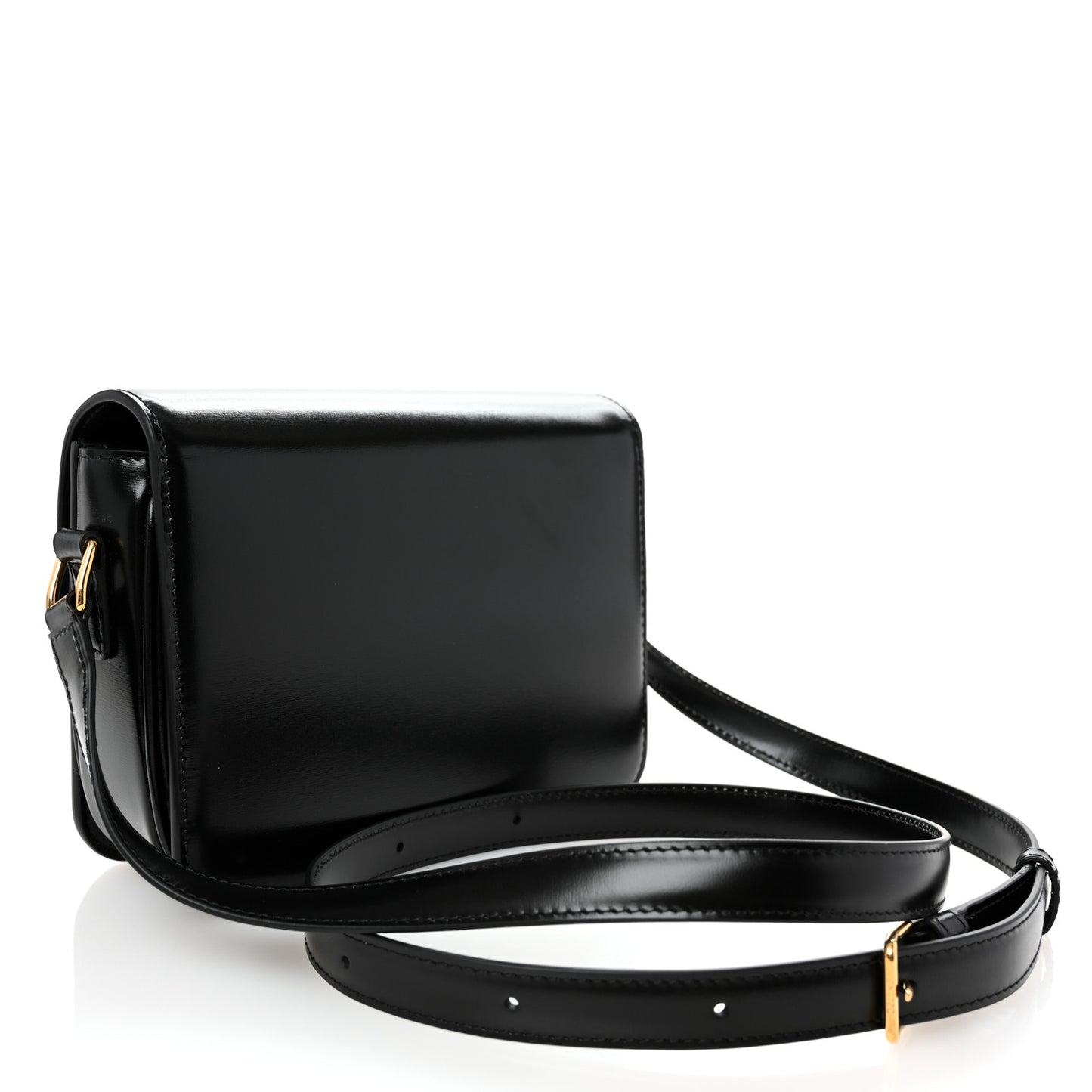 Shiny Calfskin Teen Triomphe Black