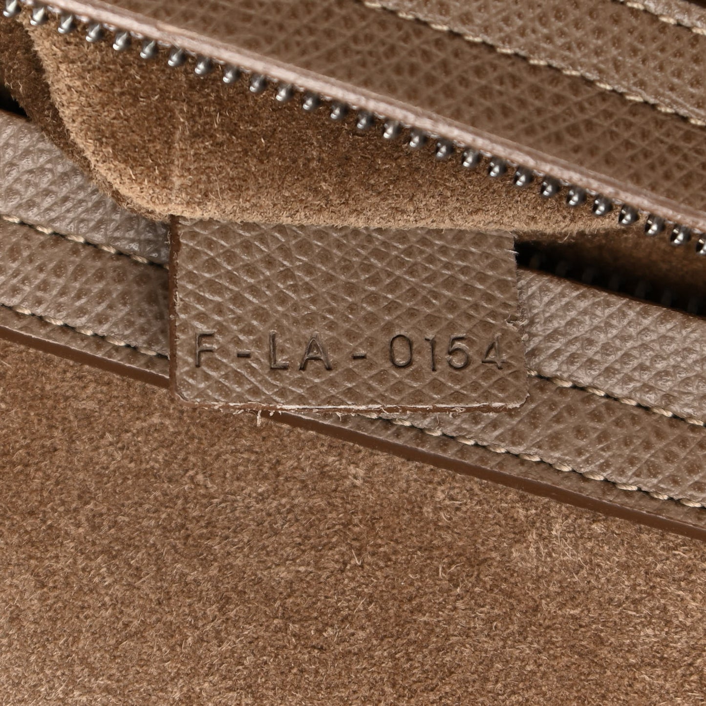 Baby Grained Calfskin Medium Phantom Luggage Taupe