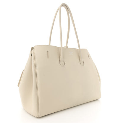 Balenciaga Smooth Calfskin Medium Bel Air Carry All Bag Soya Soya 3 of 13