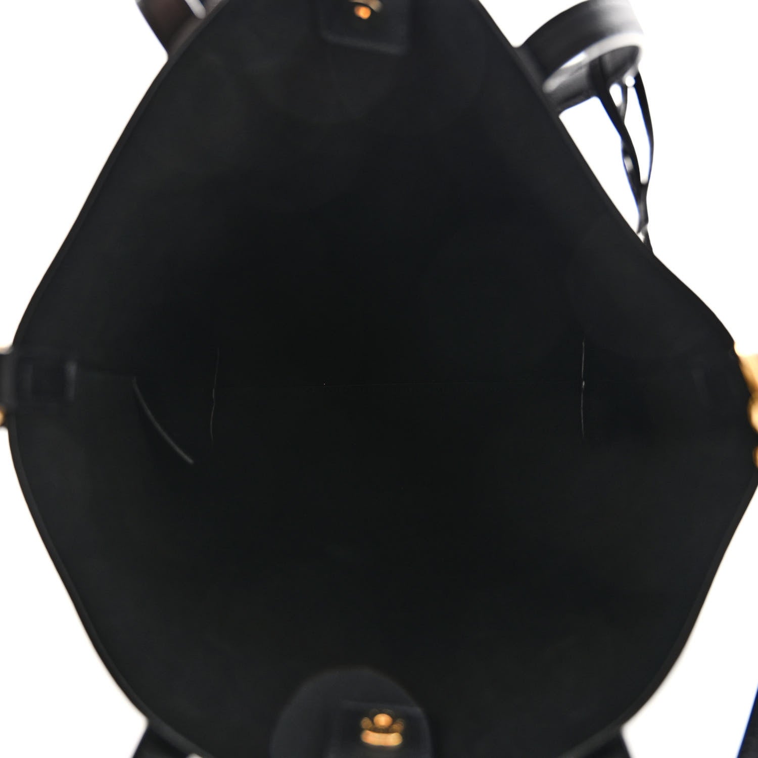 Saint Laurent Calfskin Toy Shopping Tote Black 5 of 8